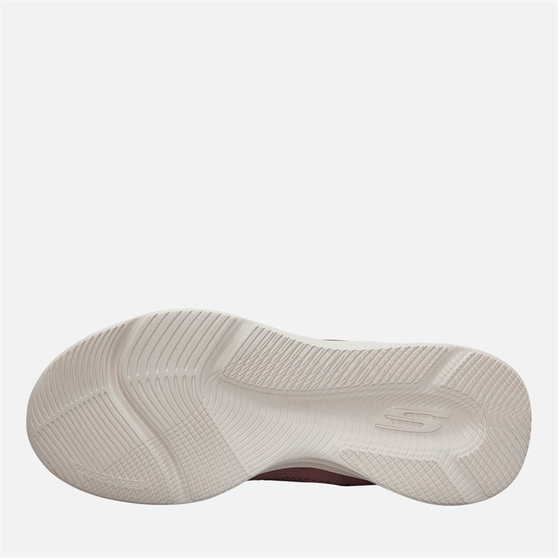 SKECHERS Womens Slip-Ins Skech-Lite Pro 2.0 Smooth Current Trainers Dark Mauve - Image 2