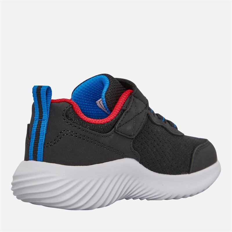 SKECHERS Infant Boys Bounder Techrox Trainers Black/White - Image 5