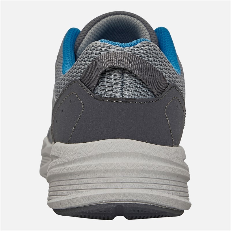 SKECHERS Boys Microspec Tread Cybrex Trainers Grey/Blue - Image 3