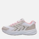 SKECHERS Girls Microspec Tread Extraordinary Ease Trainers Natural/Light Pink