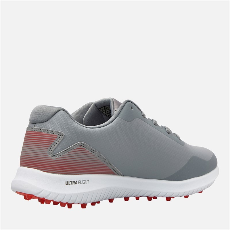 SKECHERS SPORT SKECHERS Mens Go Golf Max 2 Arch Fit Waterproof Golf Shoes Grey/Red - Image 5
