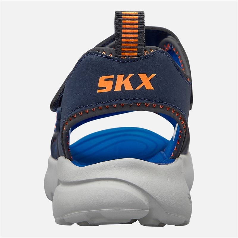 SKECHERS SPORT SKECHERS Boys Razor Splash Aqua Buddies Sandals Navy/Blue - Image 3