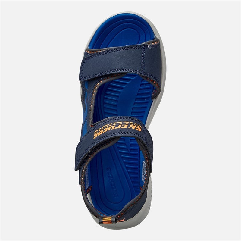 SKECHERS SPORT SKECHERS Boys Razor Splash Aqua Buddies Sandals Navy/Blue - Image 4