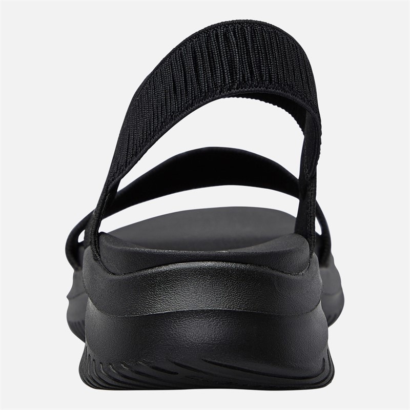 SKECHERS SPORT SKECHERS Womens Ultra Flex 3.0 Basics Rule Sandals Black - Image 3