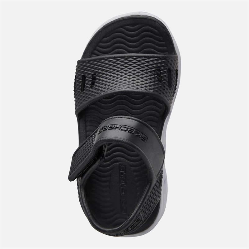 SKECHERS SPORT SKECHERS Infant Boys Hypno-Splash Solzo Sandals Black - Image 4