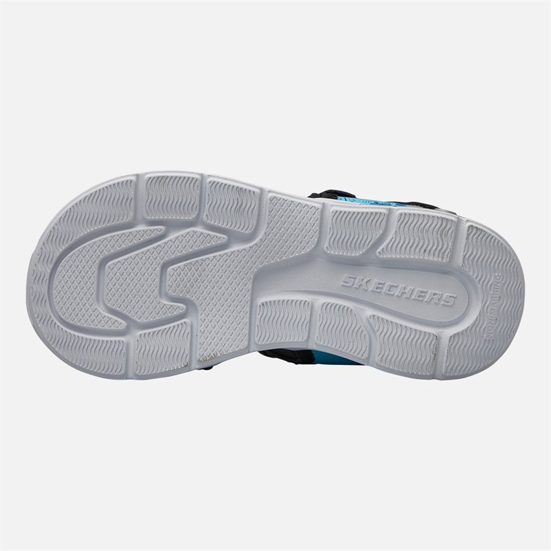 SKECHERS SPORT SKECHERS Boys Power Splash Sandals Black Metallic - Image 2