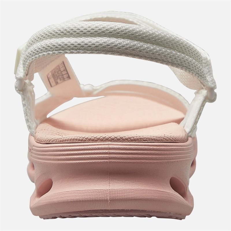 SKECHERS Womens Go Walk Glide-Step 2.0 Rowen Sandals White/Pink - Image 3