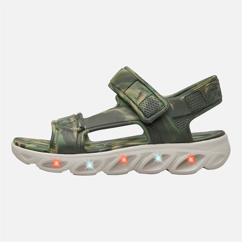 SKECHERS SPORT SKECHERS Boys Hypno-Splash Hydrotastic Sandals Camo - Image 1