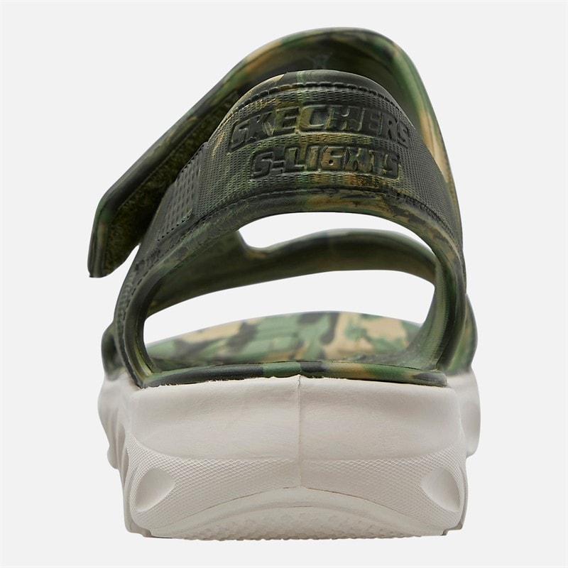 SKECHERS SPORT SKECHERS Boys Hypno-Splash Hydrotastic Sandals Camo - Image 3