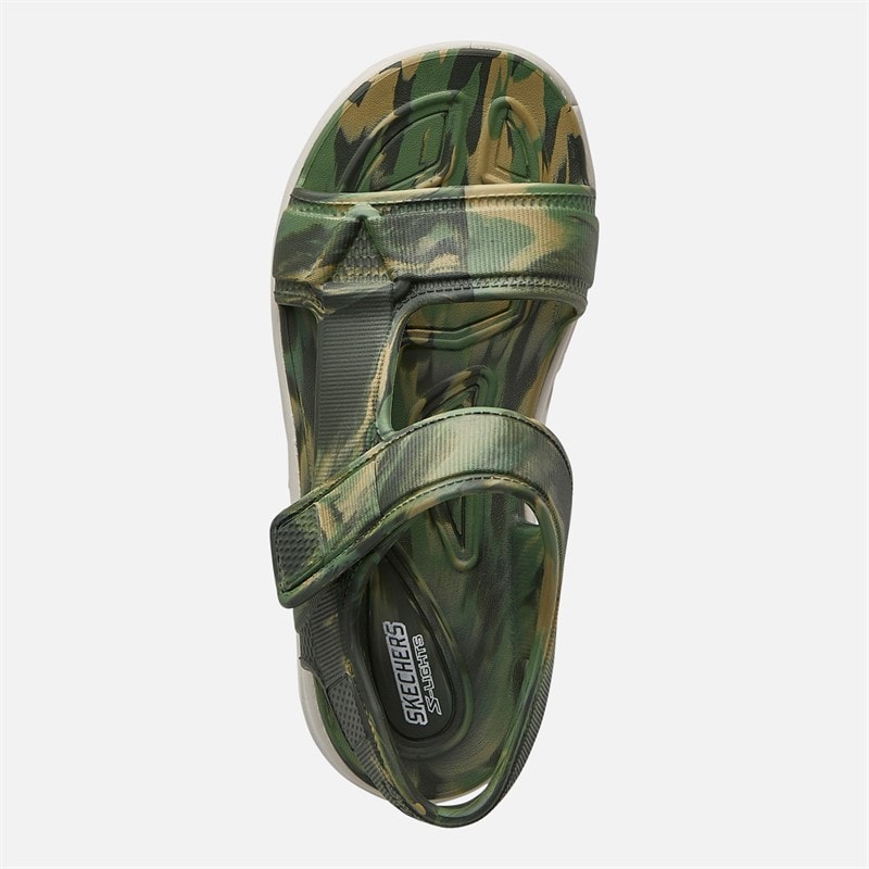 SKECHERS SPORT SKECHERS Boys Hypno-Splash Hydrotastic Sandals Camo - Image 4