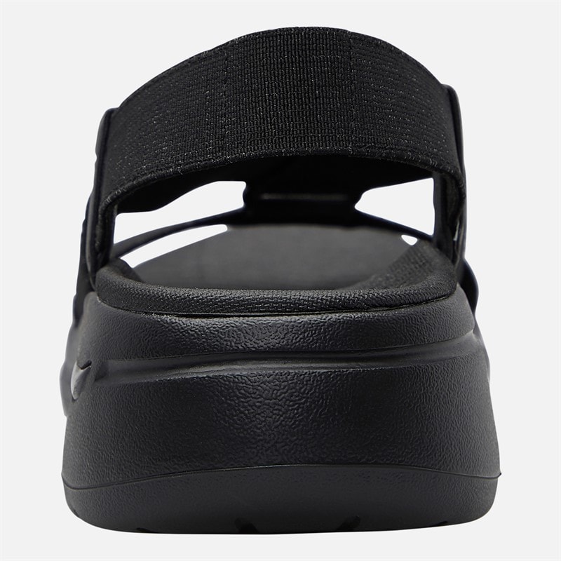 SKECHERS SPORT SKECHERS Womens Skechers Go Walk Arch Fit Pleasant Sandals Black - Image 3