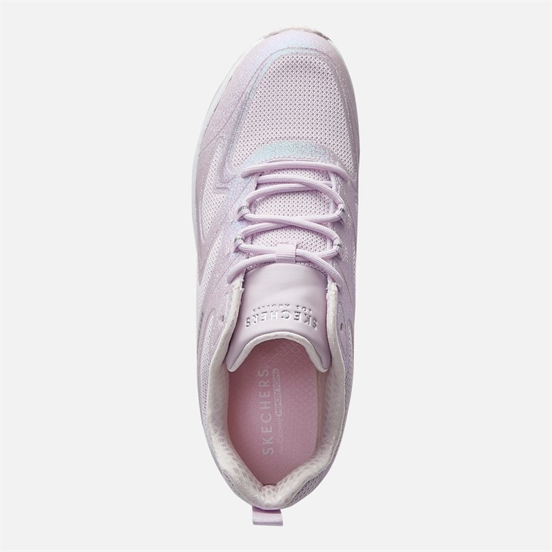 SKECHERS SPORT SKECHERS Girls Uno Skech-Air Trainers Light Pink - Image 4