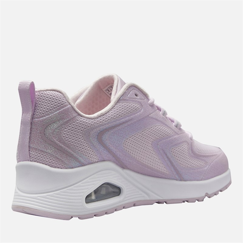 SKECHERS SPORT SKECHERS Girls Uno Skech-Air Trainers Light Pink - Image 5