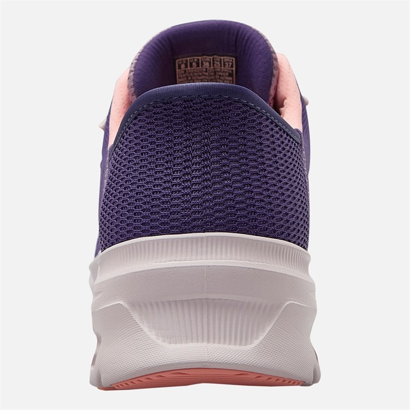 SKECHERS SPORT SKECHERS Womens Slip-Ins Glide Step Pro Trainers Purple/Coral - Image 3