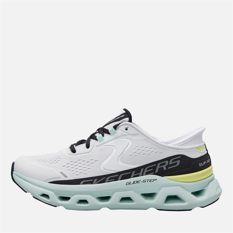 SKECHERS SPORT SKECHERS Womens Slip-Ins Glide Step Altus Trainers White/Multi - Image 1