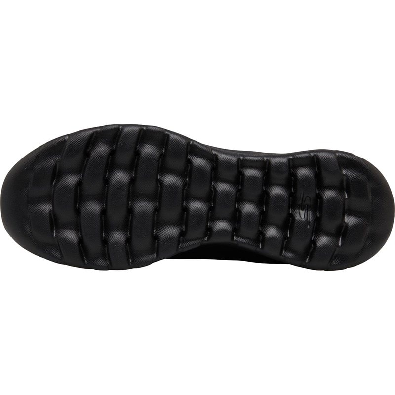 SKECHERS SPORT SKECHERS Womens GOwalk Joy Vivify Trainers Black/Black - Image 2