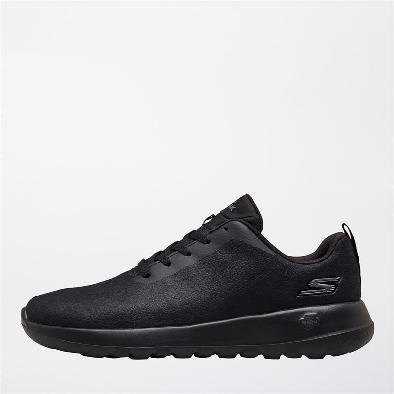 SKECHERS Mens GOwalk Max Impact Trainers Black/Black
