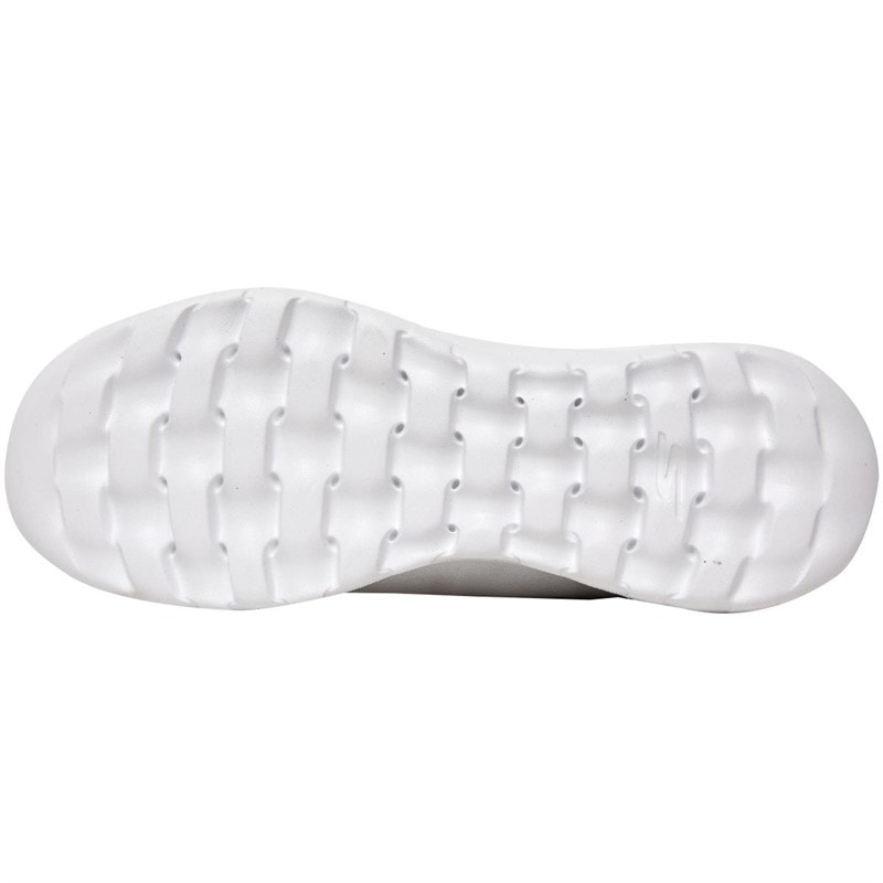 SKECHERS SPORT SKECHERS Womens GOwalk Joy Vivify Trainers White/White - Image 3