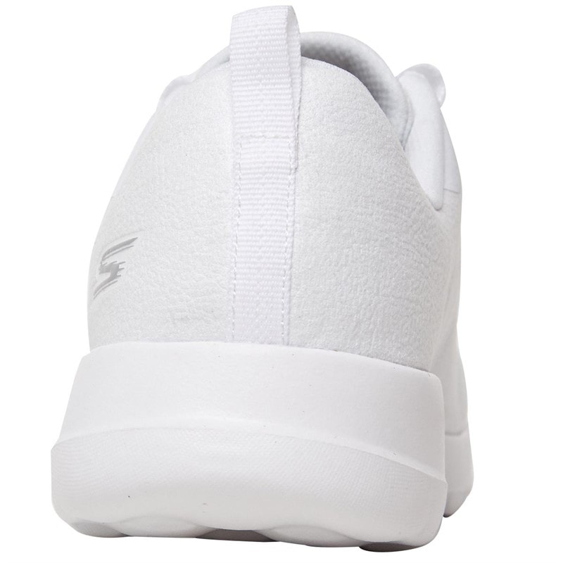 SKECHERS SPORT SKECHERS Womens GOwalk Joy Vivify Trainers White/White - Image 4