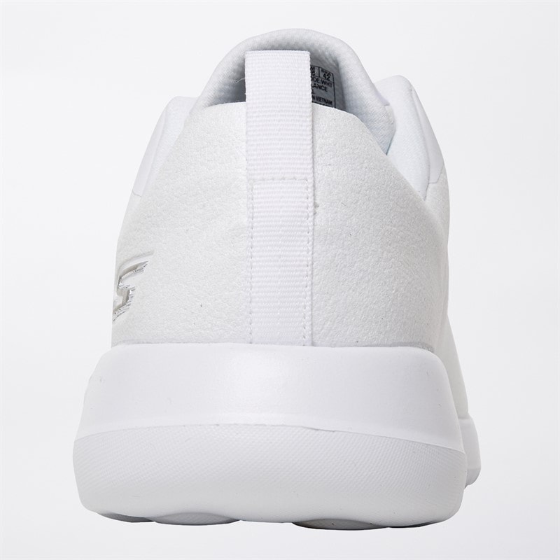 SKECHERS SPORT SKECHERS Mens GOwalk Max Impact Trainers White/White - Image 3