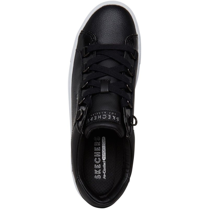 SKECHERS SPORT SKECHERS Womens Side Street Core Set Trainers Black - Image 4