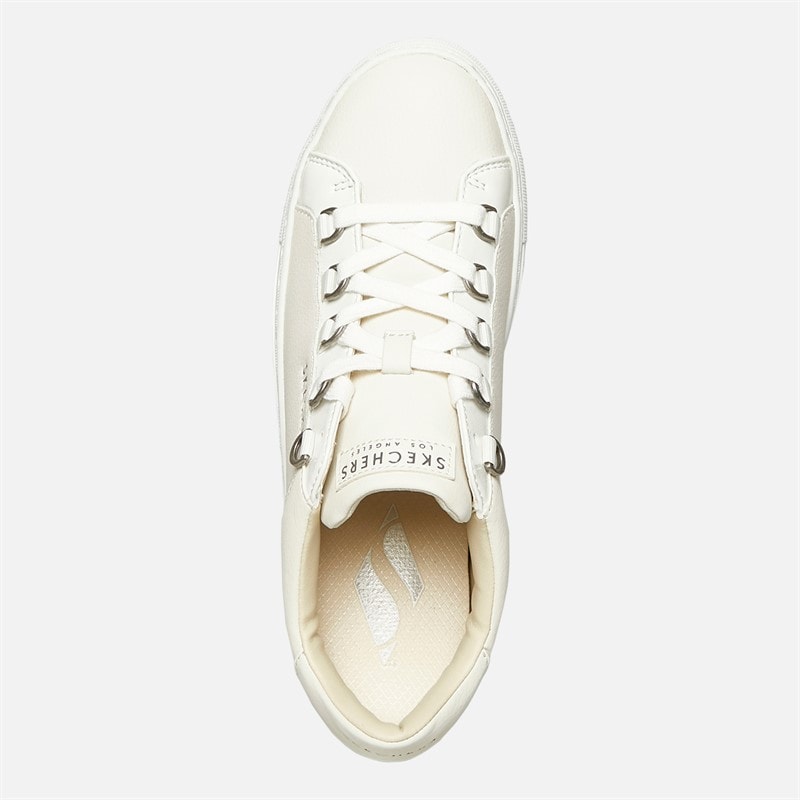 SKECHERS SPORT SKECHERS Womens Side Street Core Set Trainers White - Image 4
