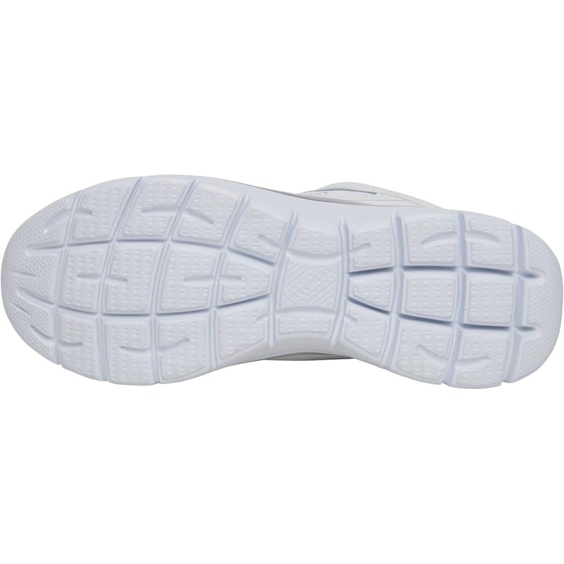 SKECHERS SPORT SKECHERS Womens Summits Suited Trainers White/Silver - Image 2