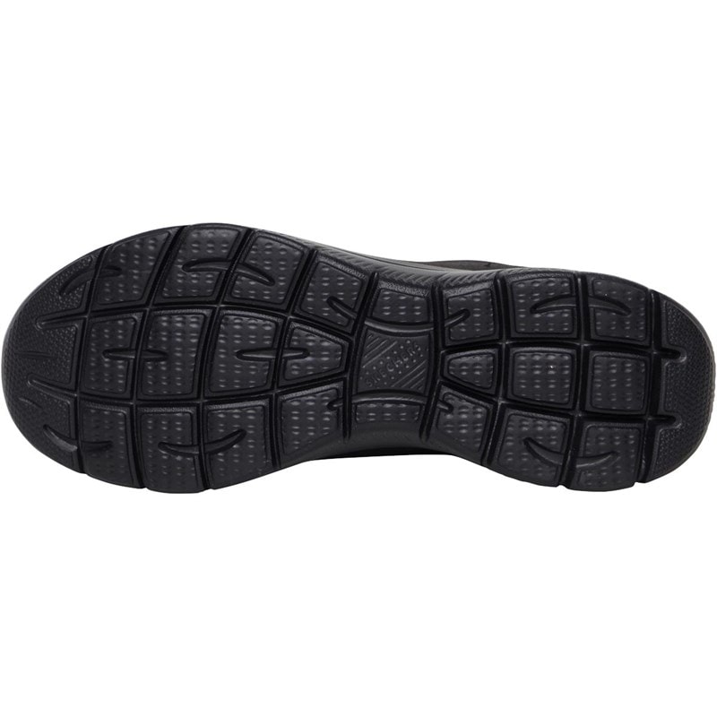 SKECHERS SPORT SKECHERS Womens Summits Itz Bazik Trainers Black/Black - Image 2
