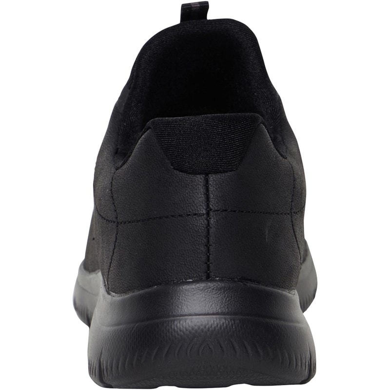 SKECHERS SPORT SKECHERS Womens Summits Itz Bazik Trainers Black/Black - Image 3