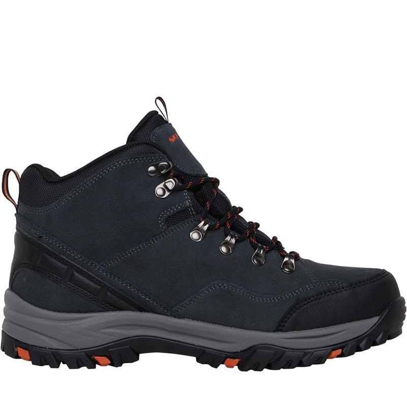 SKECHERS SPORT SKECHERS Mens Relment Pelmo Waterproof Walking Boots Grey - Image 5