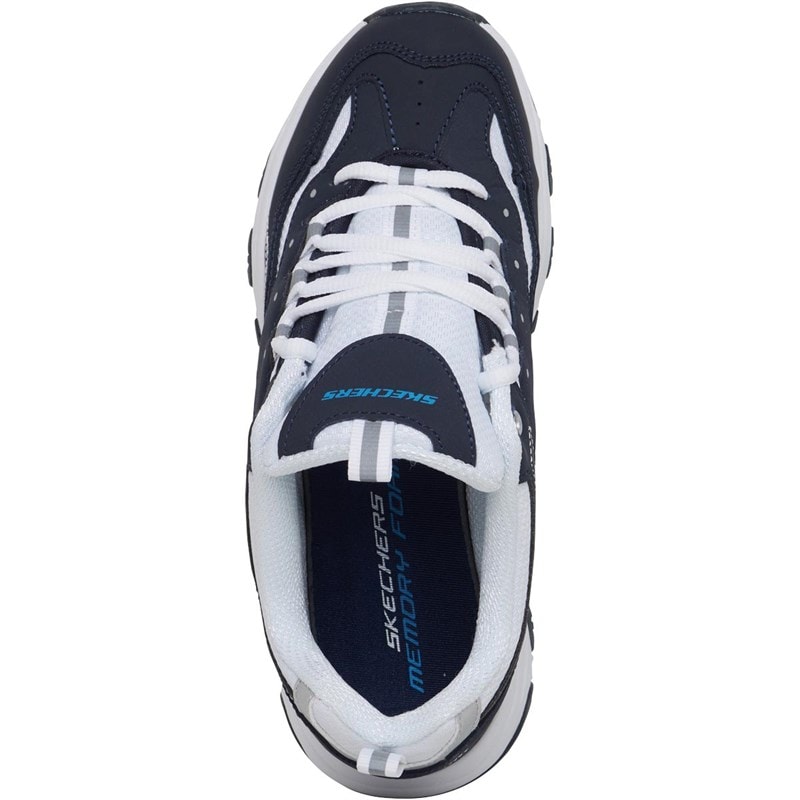 SKECHERS SPORT SKECHERS Womens I-Conik Trainers Navy/Blue - Image 4