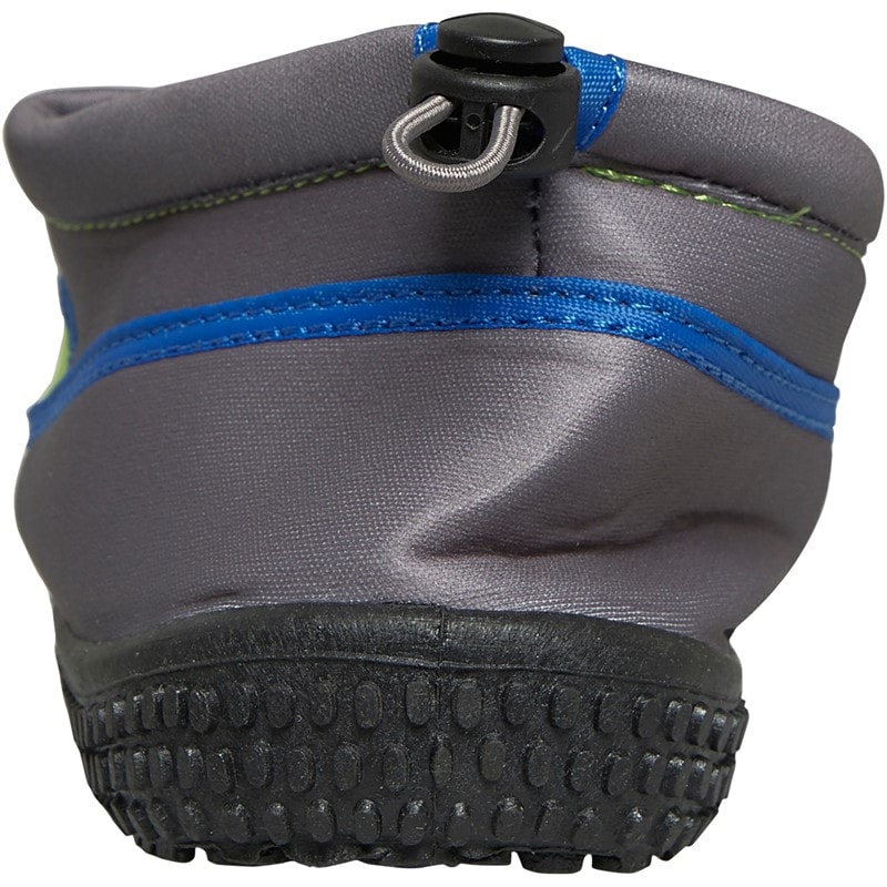 Mad Wax Mens Aqua Shoes Grey/Lime/Blue - Image 4