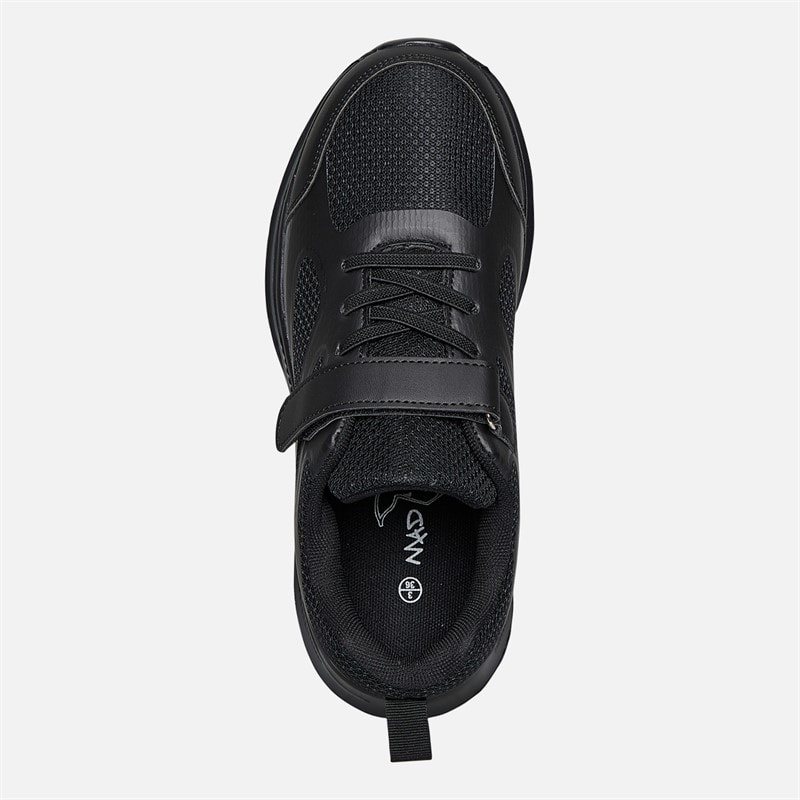 Mad Wax Kids Trainers Black Mono - Image 4