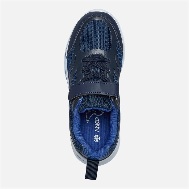 Mad Wax Boys Trainers Navy/Royal Blue - Image 4