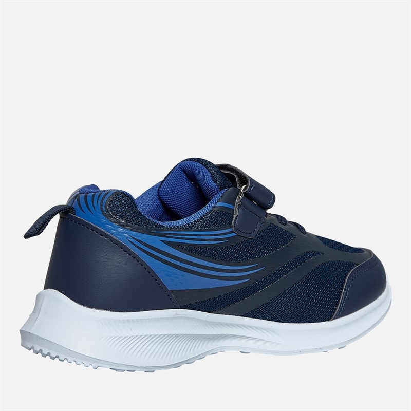 Mad Wax Boys Trainers Navy/Royal Blue - Image 5