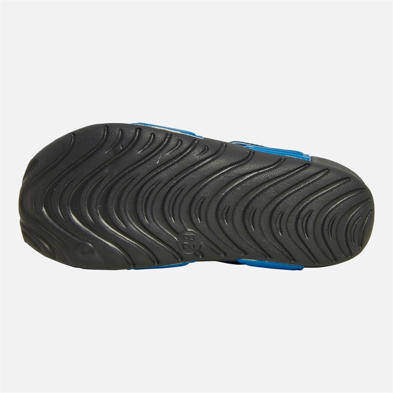 Mad Wax Boys Rockie Velcro Aqua Sandals Blue - Image 3