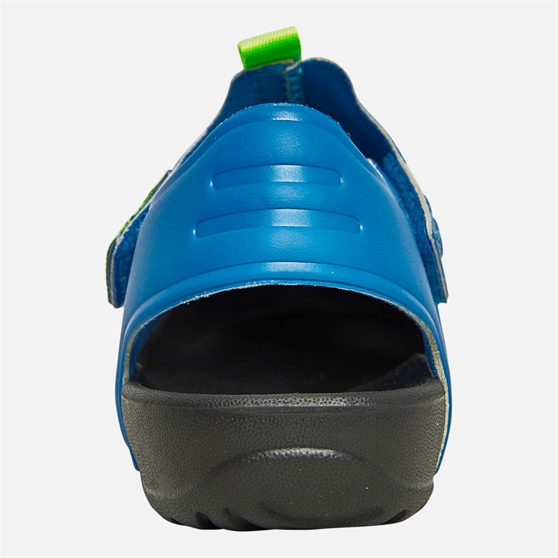 Mad Wax Boys Rockie Velcro Aqua Sandals Blue - Image 4