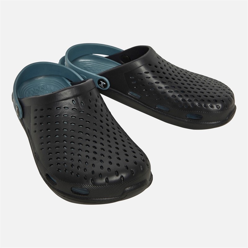 Mad Wax Mens Beach Comber Aqua Sandals Black - Image 2