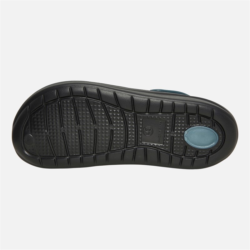Mad Wax Mens Beach Comber Aqua Sandals Black - Image 3