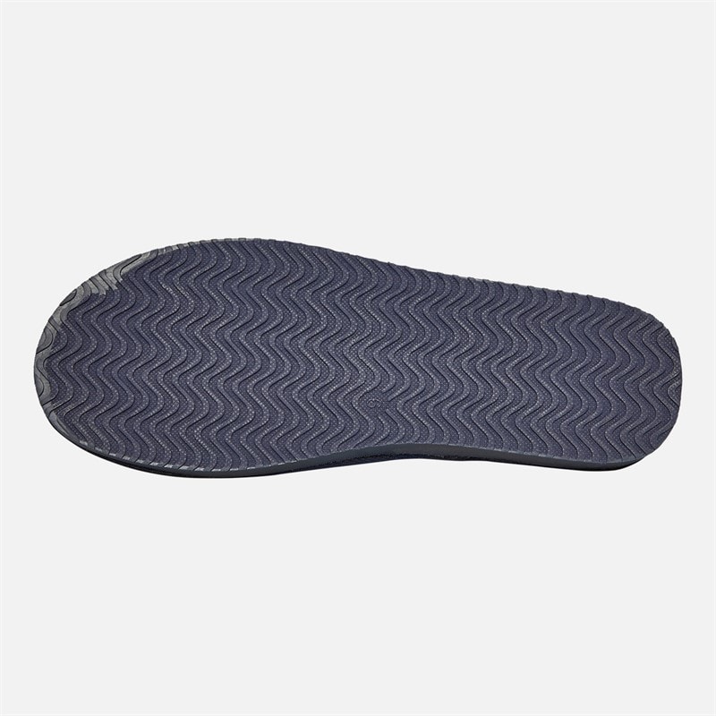 Mad Wax Mens Kinross Mule Slippers Navy - Image 3