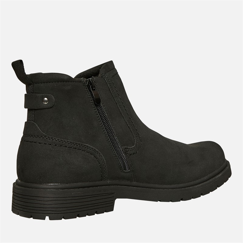 Mad Wax Mens Tenyson Chelsea Boots Black - Image 5