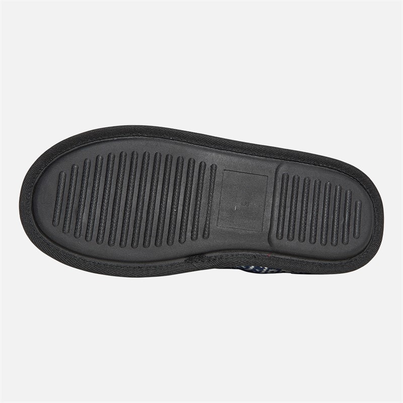 Mad Wax Mens Fairisle Mule Slippers Multi - Image 3