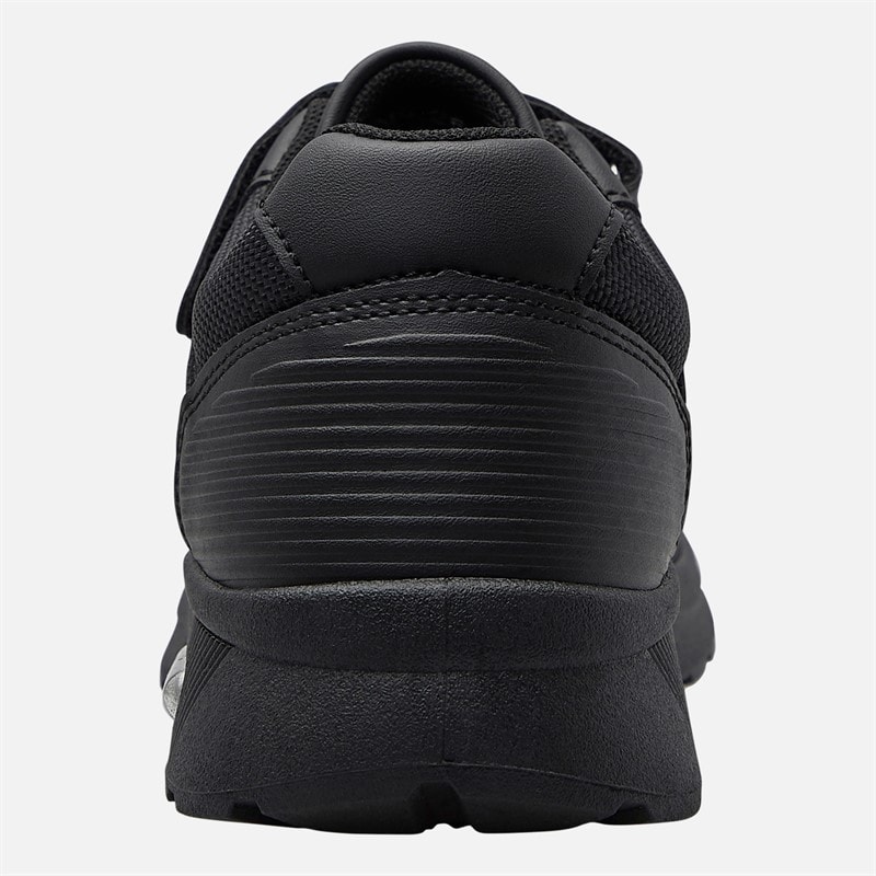 Mad Wax Junior Boys Strap Trainers Black Pu - Image 3