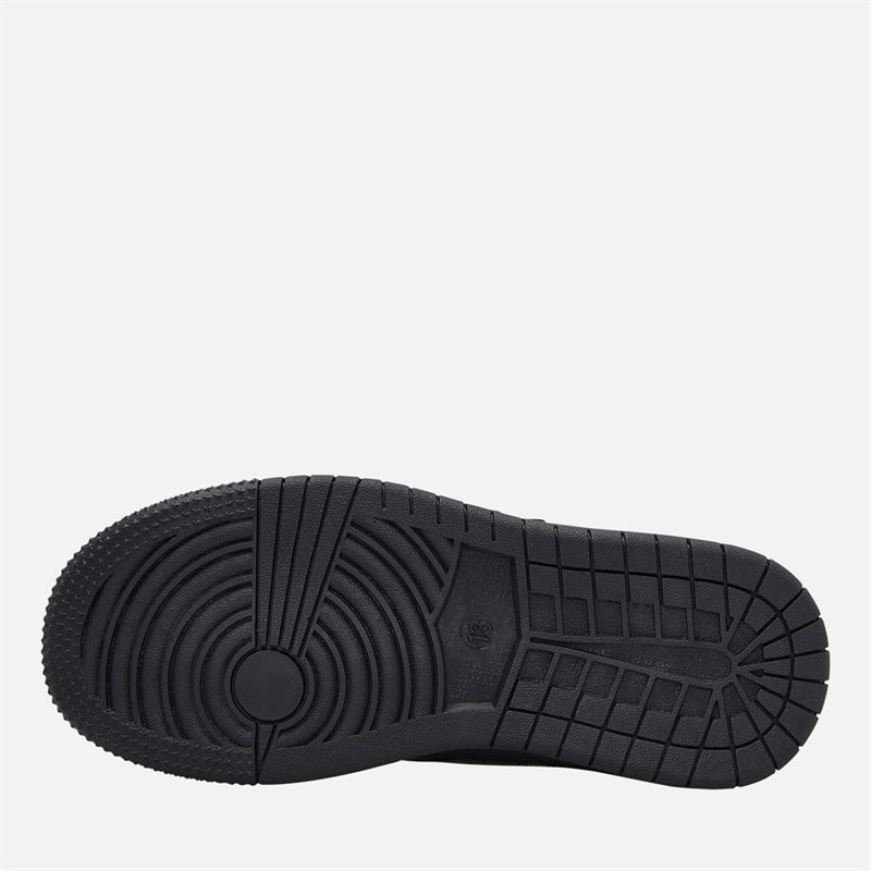 Mad Wax Junior Boys Dual Strap Trainers Black Pu - Image 2