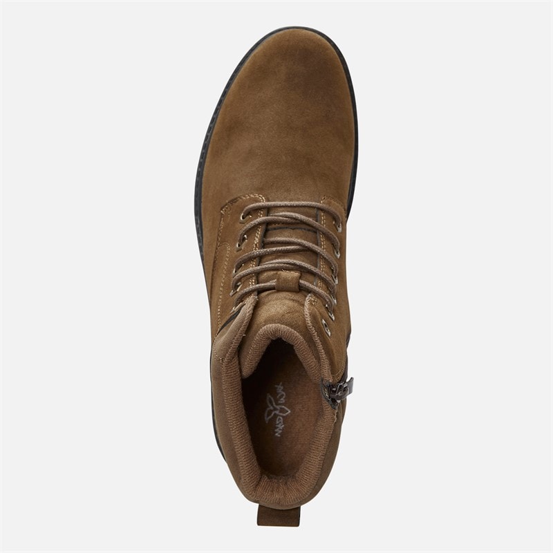 Mad Wax Mens Tryston Chukka Boots Brown - Image 4
