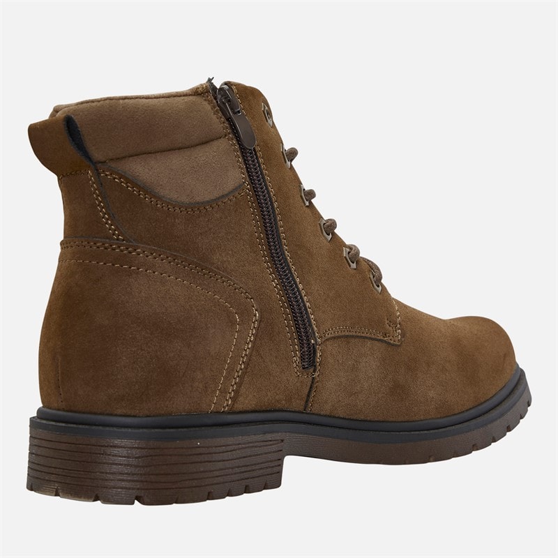 Mad Wax Mens Tryston Chukka Boots Brown - Image 5
