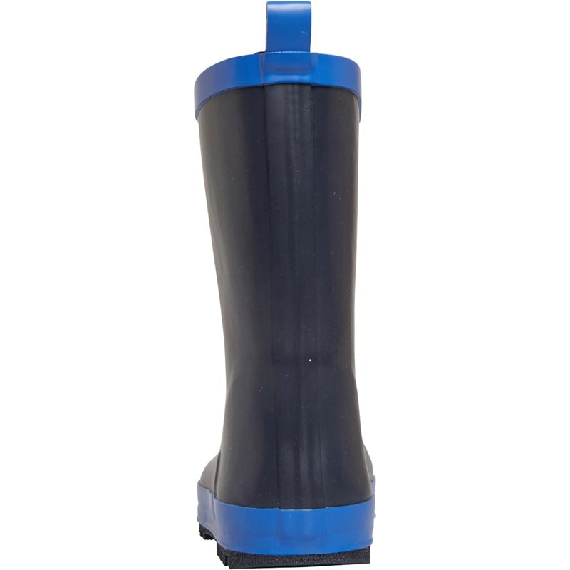 Mad Wax Junior Boys Wellington Boots Royal/Navy - Image 4