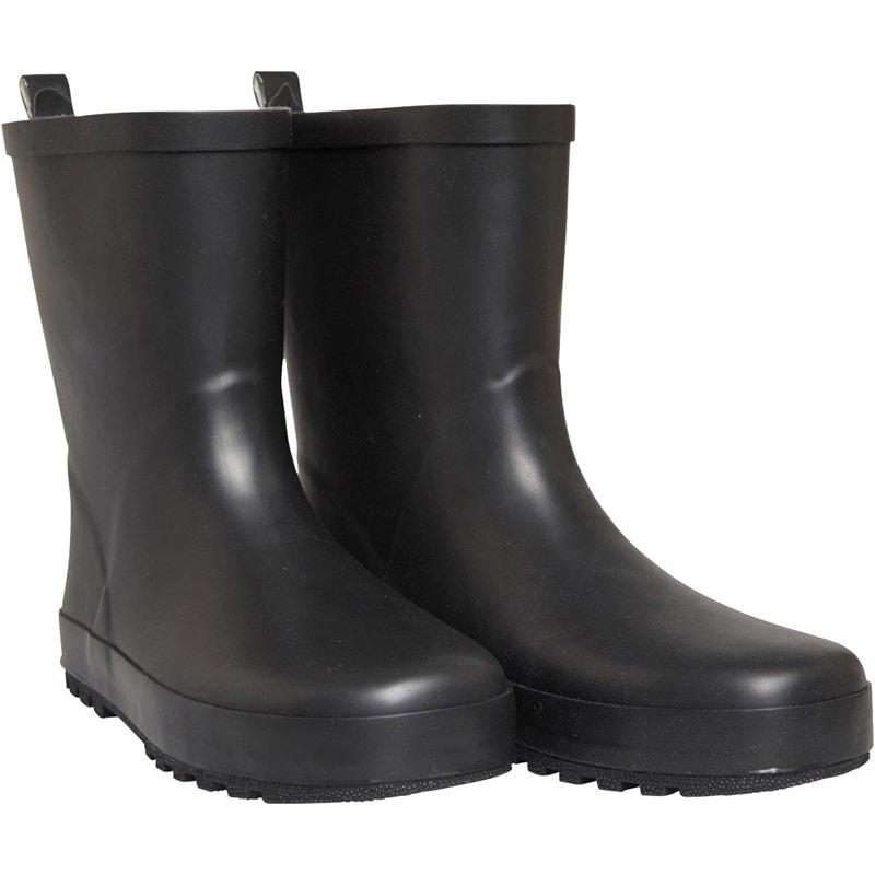 Mad Wax Junior Boys Plain Wellies Black - Image 1