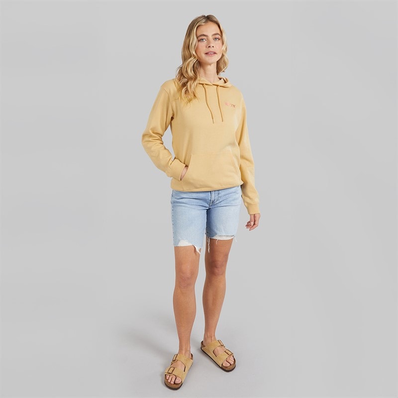 Roxy Womens Saturdaze Hoodie Pebble - Image 4