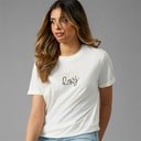Roxy Womens Ocean T-Shirt Coconut Milk